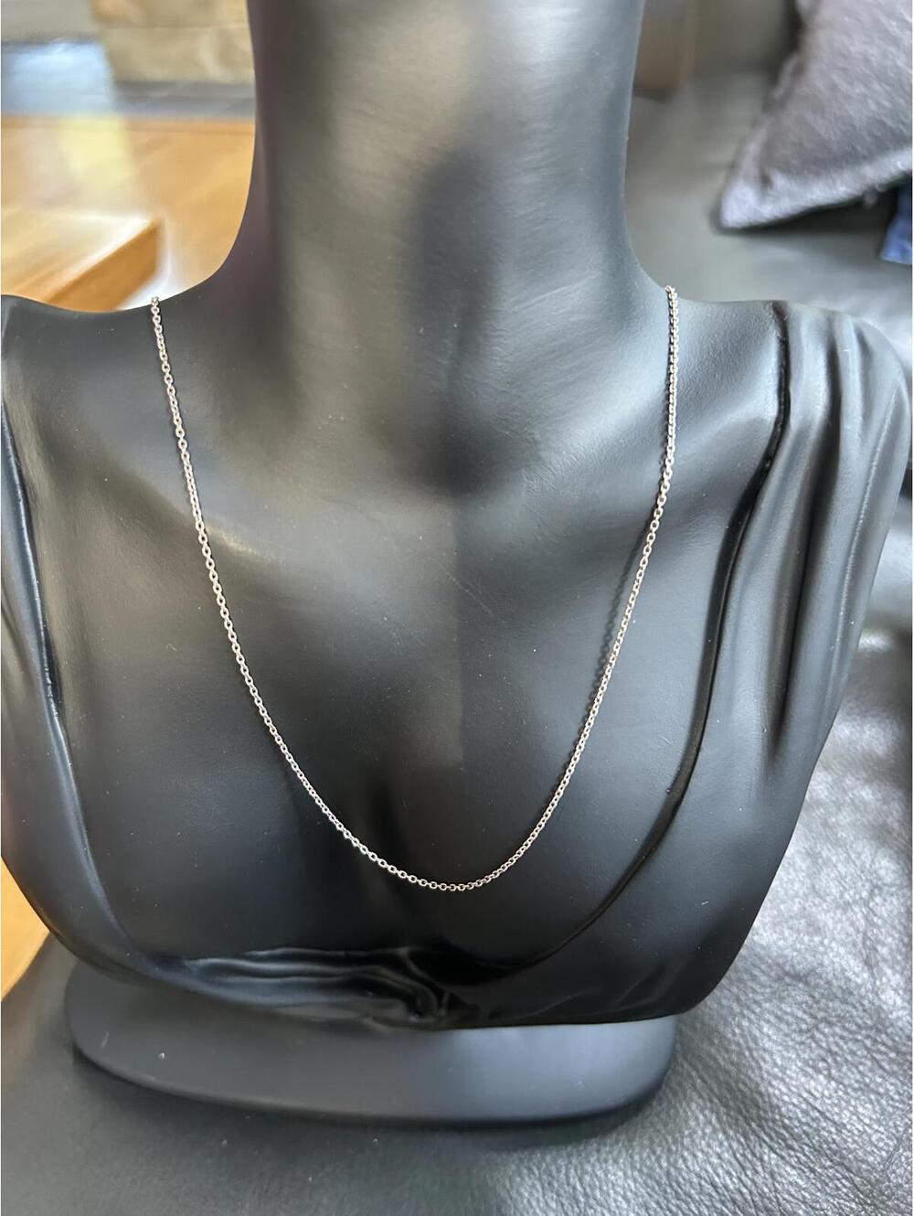 Delicate Silver Chain Necklace